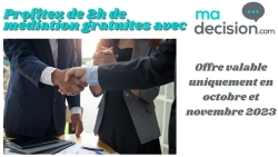 2h de médiation gratuites